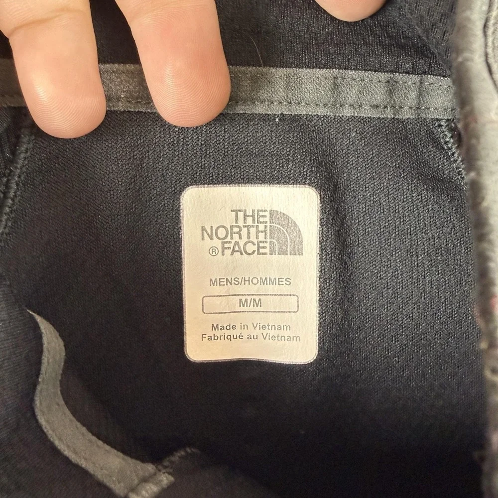 The North Face Pullover Mens Medium Black FlashDry 1/4 Zip Long Sleeve Running